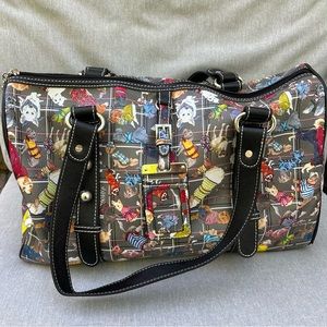 Sydney love diva dog carry on tote bag bowling bag suitcase travel bag overnight